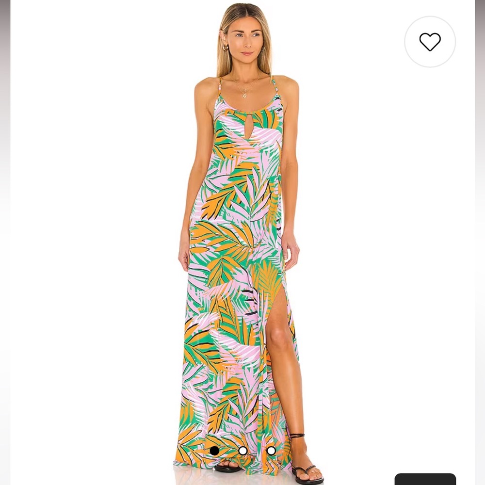 Nwt Maaji Yellowstone Magnific Dress In Green Size M